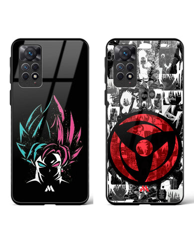 Sharingan Eye Vegito Glass Case Phone Cover Combo-(Xiaomi)