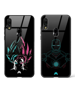 Arc Reactor Vegito Glass Case Phone Cover Combo-(Xiaomi)