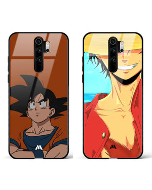 Pirate King Dragon Ball Goku Glass Case Phone Cover Combo-(Xiaomi)