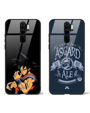 Genuine Asgard Ale Goku Glass Case Phone Cover Combo-(Xiaomi)