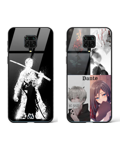 Dante Roronoa Silhouette Glass Case Phone Cover Combo-(Xiaomi)