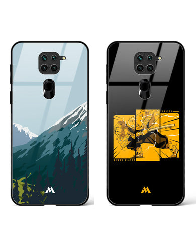 Zenitsu Kashmir Highway Leh Glass Case Phone Cover Combo-(Xiaomi)