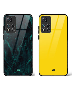 Pineapple Corns Creative Harmony Glass Case Phone Cover Combo (Xiaomi)
