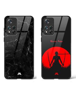 Corona Zero Marquina Black Glass Case Phone Cover Combo-(Xiaomi)