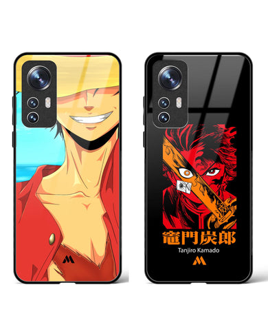 Slayer-Gaze Pirate-King Glass Case Phone Cover Combo-(Xiaomi)