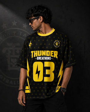 Thunder Breathing [WDE] Oversized T-Shirt