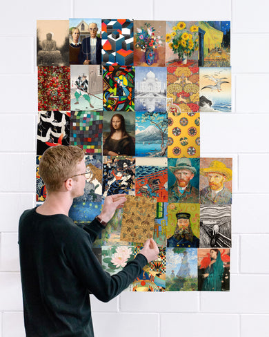 Global Art Fusion Poster Collage