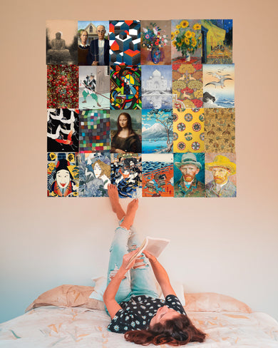 Global Art Fusion Poster-Collage