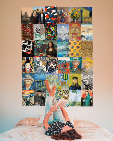 Global Art Fusion Poster-Collage