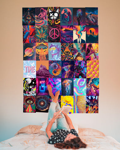 Trippy Tones [BREATHE] Poster-Collage