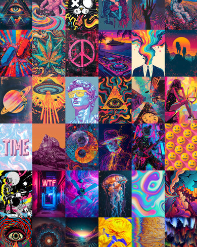 Trippy Tones [BREATHE] Poster-Collage