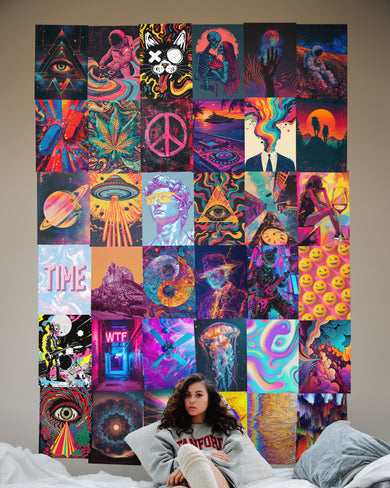 Trippy Tones [BREATHE] Poster-Collage