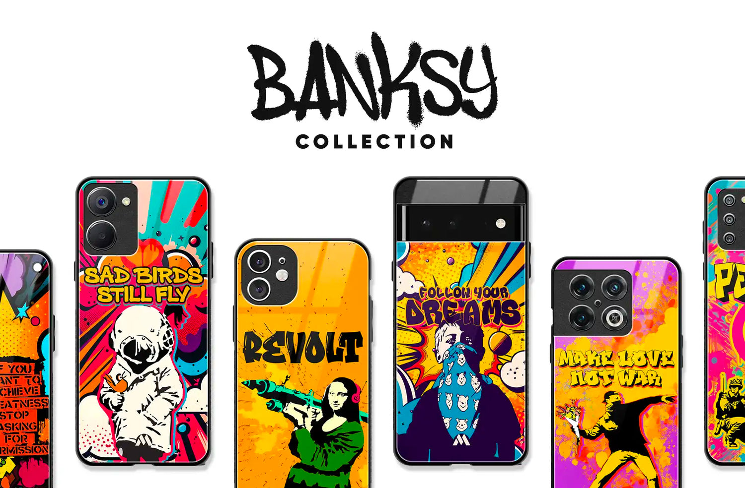 Banksy Glass Case Collection