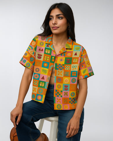 Retro Pop Fiesta Unisex Shirt