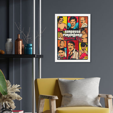 Sarpatta Parambarai-Madras City Art-Poster