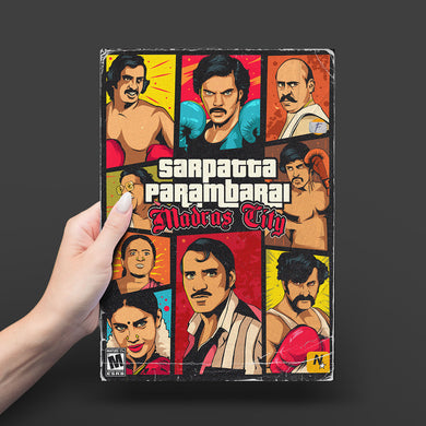 Sarpatta Parambarai-Madras City Art-Poster