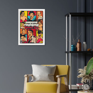 Sarpatta Parambarai-Madras City Art-Poster