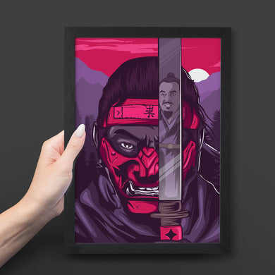 Ghost Of Tsushima Tribute Art-Poster
