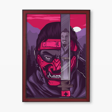 Ghost Of Tsushima Tribute Art-Poster