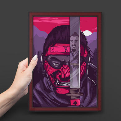 Ghost Of Tsushima Tribute Art-Poster