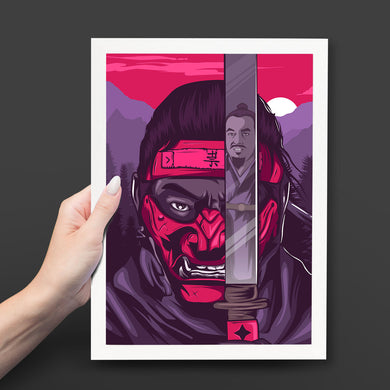 Ghost Of Tsushima Tribute Art-Poster