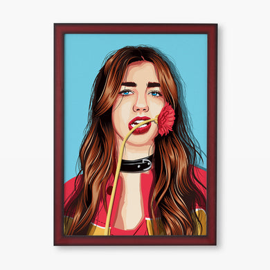 Dua Lipa Art-Poster
