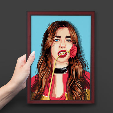Dua Lipa Art-Poster