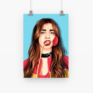 Dua Lipa Art-Poster