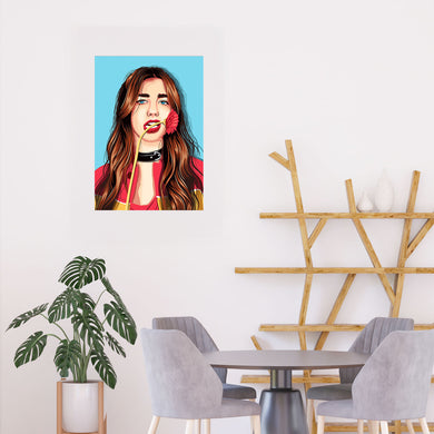 Dua Lipa Art-Poster