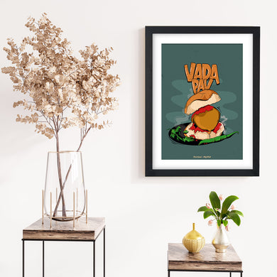 Vada Pav Art-Poster