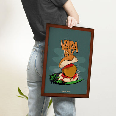 Vada Pav Art-Poster