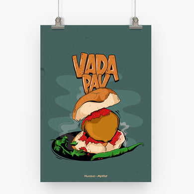 Vada Pav Art-Poster