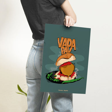 Vada Pav Art-Poster