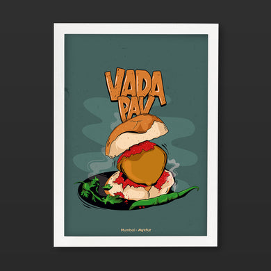 Vada Pav Art-Poster