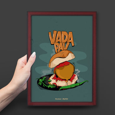Vada Pav Art-Poster
