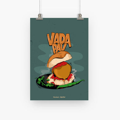 Vada Pav Art-Poster