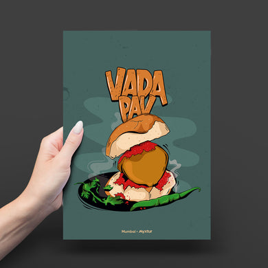 Vada Pav Art-Poster