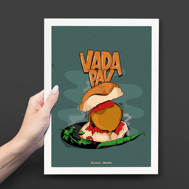 Vada Pav Art-Poster
