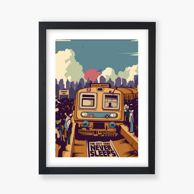 The City That Never Sleeps Art-Poster