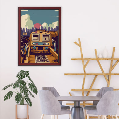 The City That Never Sleeps Art-Poster