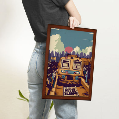 The City That Never Sleeps Art-Poster
