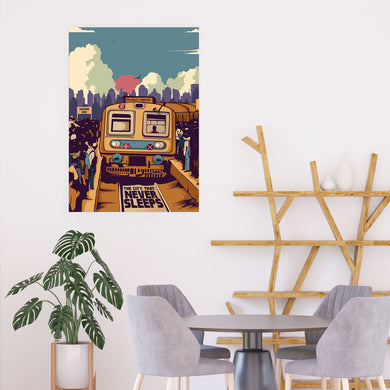 The City That Never Sleeps Art-Poster