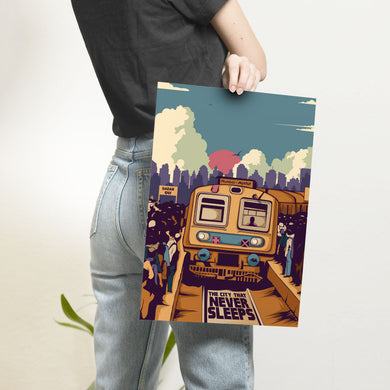 The City That Never Sleeps Art-Poster