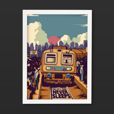 The City That Never Sleeps Art-Poster