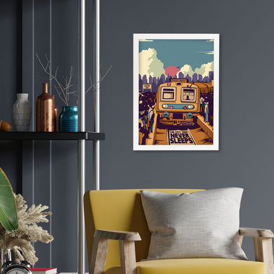 The City That Never Sleeps Art-Poster