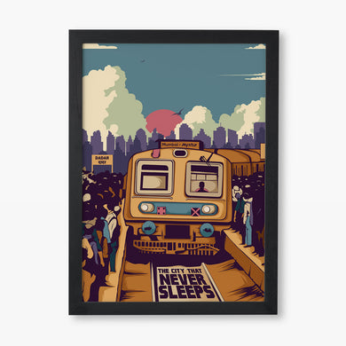 The City That Never Sleeps Art-Poster