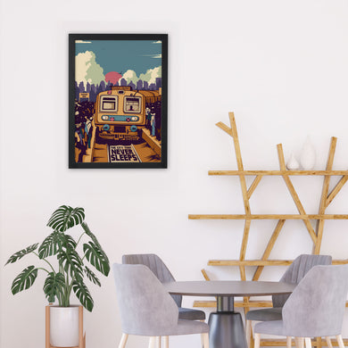 The City That Never Sleeps Art-Poster