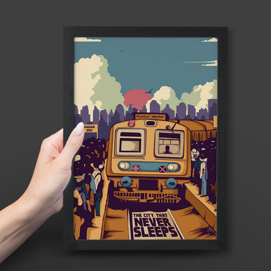 The City That Never Sleeps Art-Poster