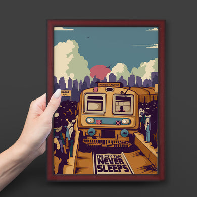 The City That Never Sleeps Art-Poster