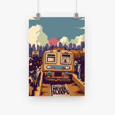The City That Never Sleeps Art-Poster